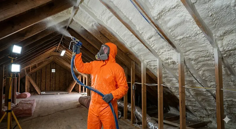 spray foam insulation barn Kentucky